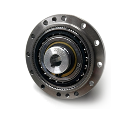 Cycloidal reducer unit, sectioned